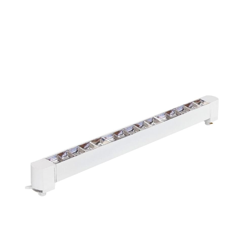 Forlife Beyaz Kasa Silver Lensli Ray Armatürü 30W 6500K Beyaz FL-5583 Bs