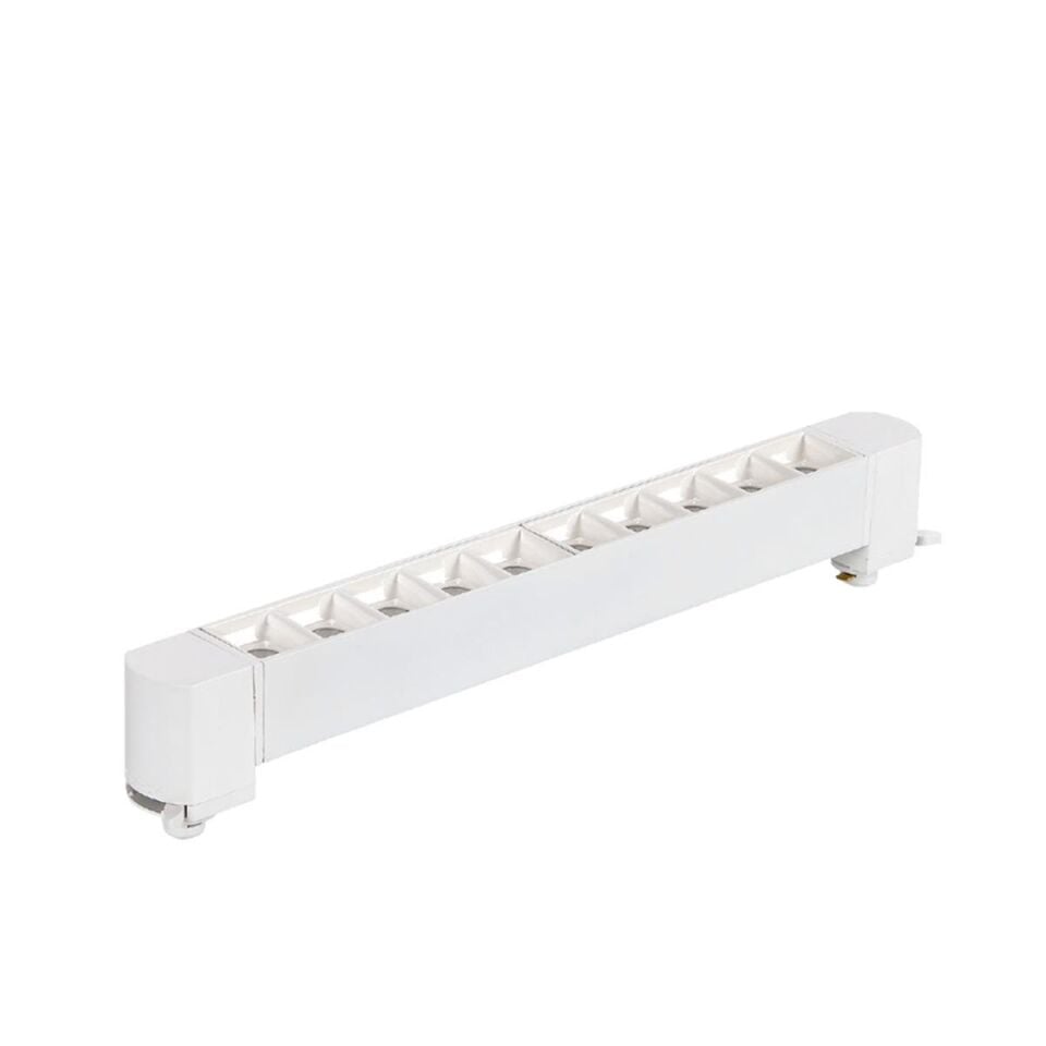 Forlife Beyaz Kasa Beyaz Lensli Ray Armatürü 20W 3200K Gün Işığı FL-5582 Bw