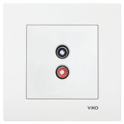 Viko Karre/Meridian Beyaz Müzik Yayın Prizi Mekanizma (Çerçeve Hariç) 90967037