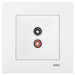 Viko Karre/Meridian Beyaz Müzik Yayın Prizi Mekanizma (Çerçeve Hariç) 90967037