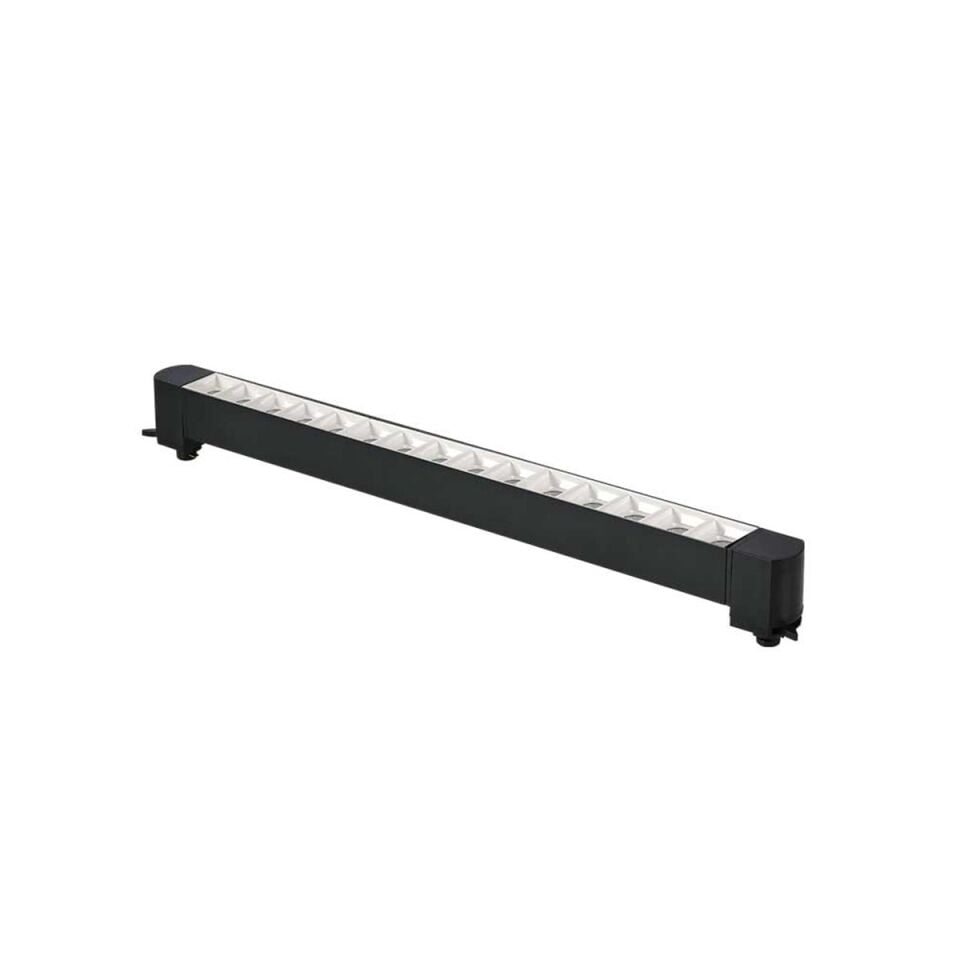 Forlife Siyah Kasa Beyaz Lensli Ray Armatürü 30W 3200K Gün Işığı FL-5583 Sw