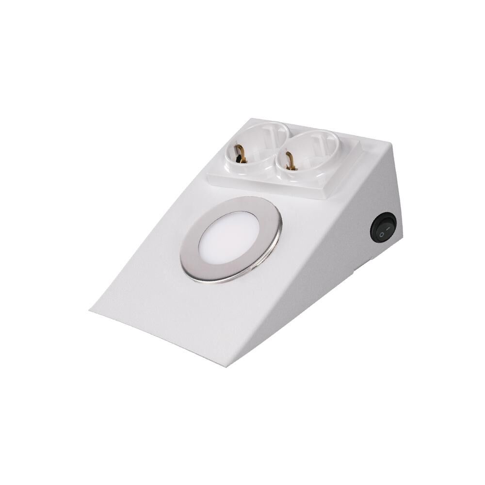 ACK AH11-00200 3000K 2.5W Çift Prizli Tezgah Altı Armatür