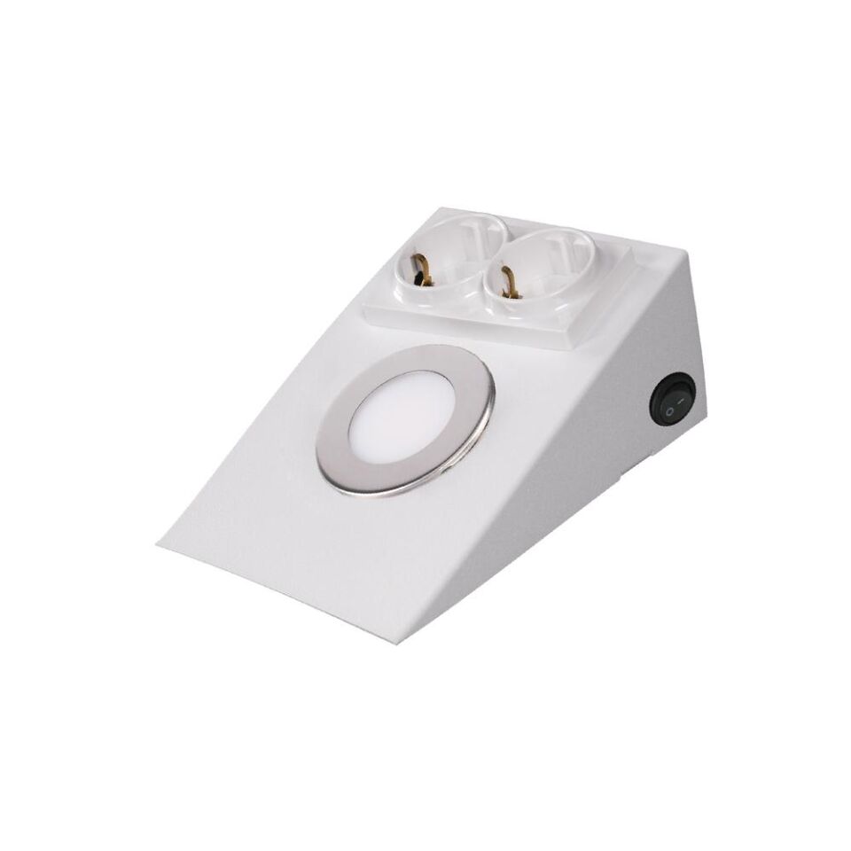 ACK AH11-00200 3000K 2.5W Çift Prizli Tezgah Altı Armatür