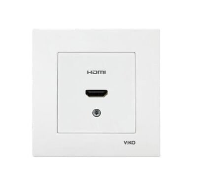 Viko Karre/Meridian Beyaz Hdmı Konnektör Mekanizma (Çerçeve Hariç) 90967168
