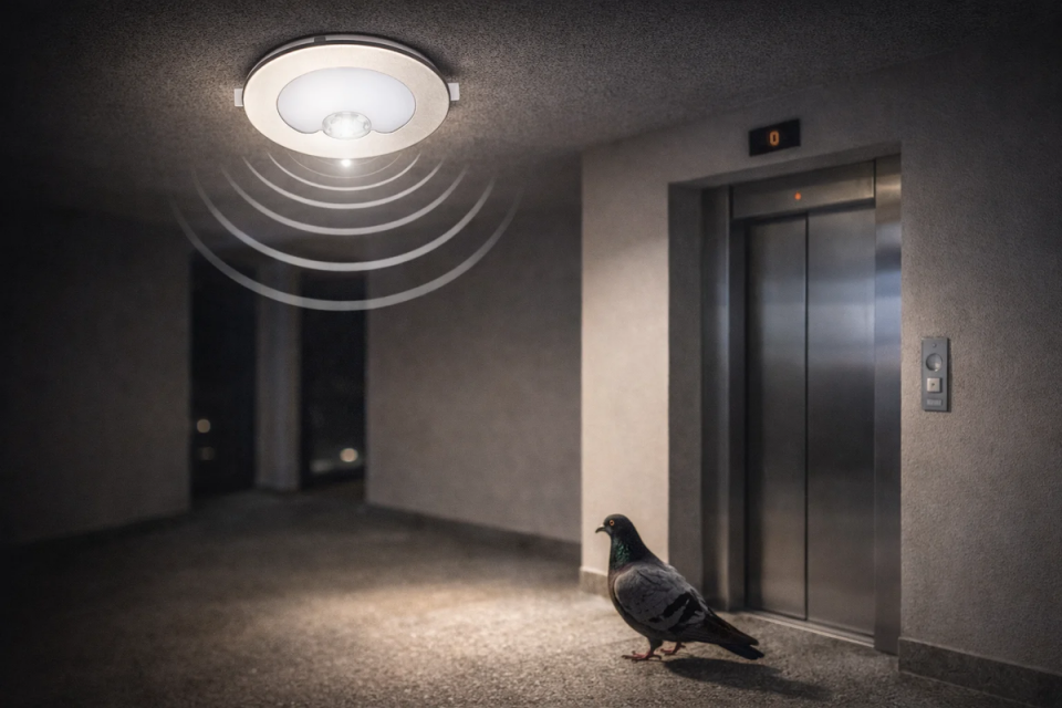 CATA CT-5174B 1,5W 6400K Beyaz Işık Satin Sensörlü LED Koridor Armatür