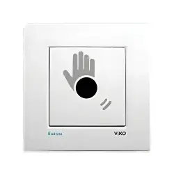Viko Karre Meridian Beyaz Temassız Anahtar Mekanizma Düğme Kapak 90961083