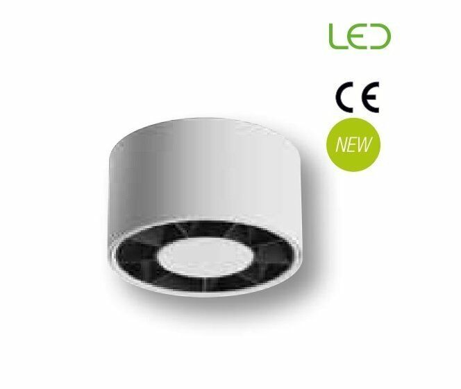 Jupiter LC501 B&S  3000K 12W Beyaz&Siyah Led Tavan Armatürü