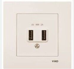 Viko Karre/Meridian Krem Usb Priz Mekanizma (Çerçeve Hariç) 5v-2a 90967301