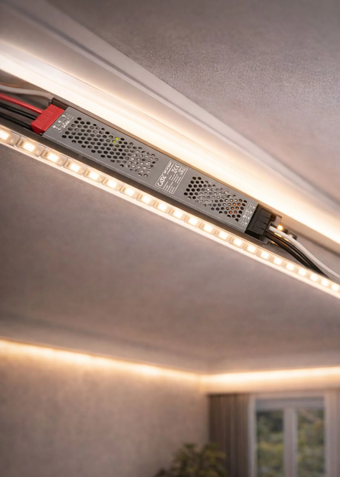 CATA CT-2561 Şerit 12V LED Trafo 200W 17A
