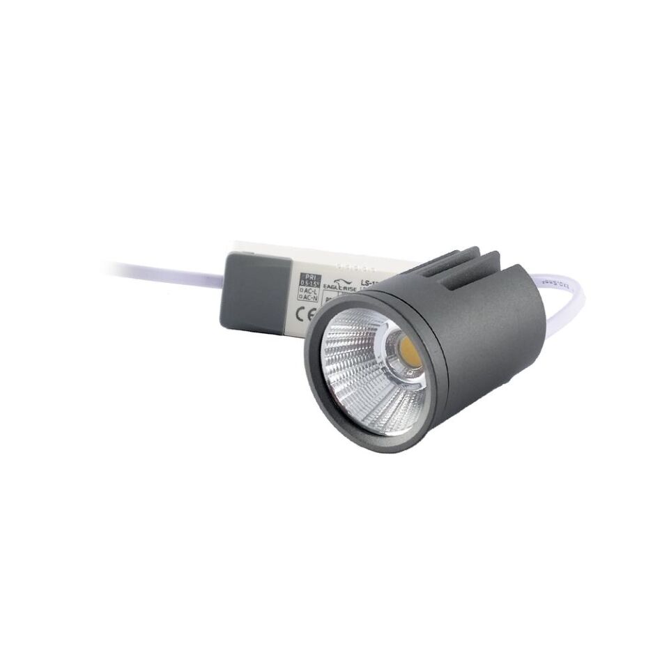 ACK AA07-00011 10W 4000K Naturel Beyaz Siyah Kasa LED Spot