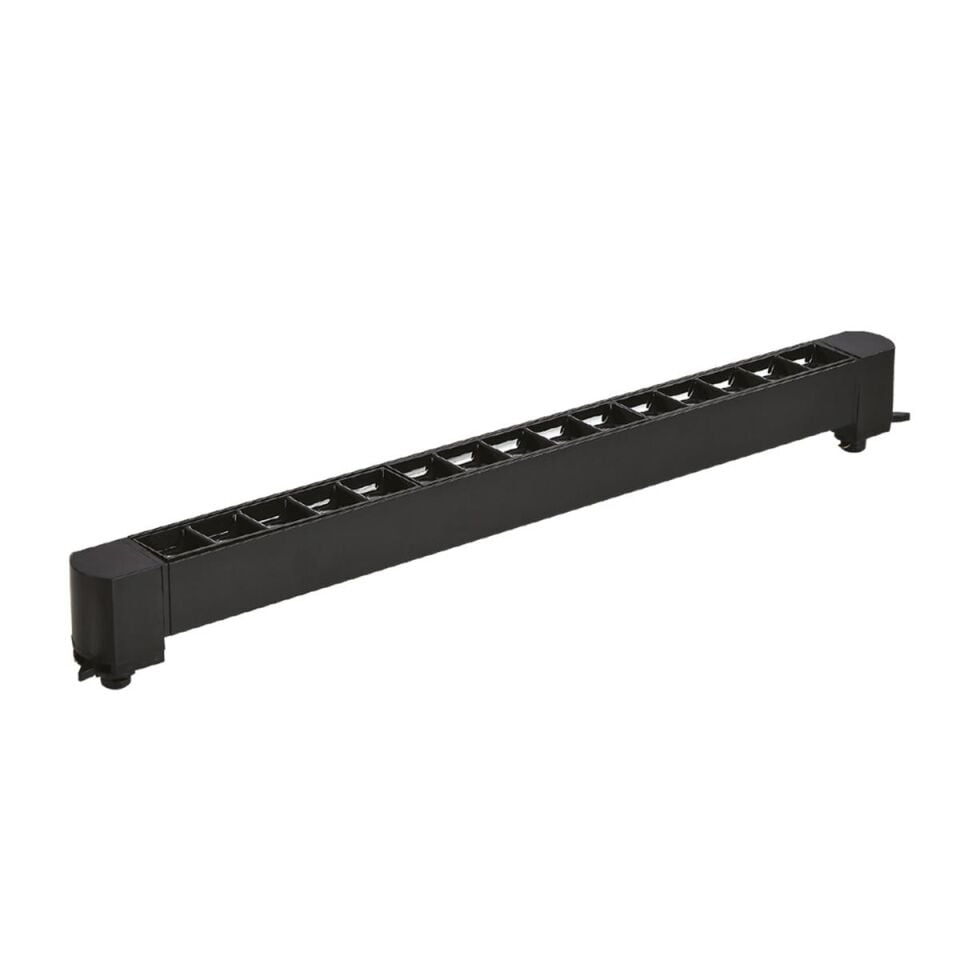 Forlife Siyah Kasa Siyah Lensli Ray Armatürü 30W 3200K Gün Işığı FL-5583 Sb