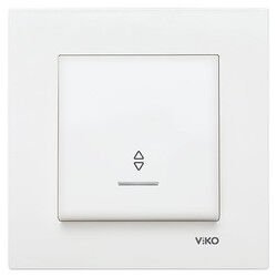 Viko Karre/Meridian Beyaz Işıklı Vavien (Çerçeve Hariç) 90967063