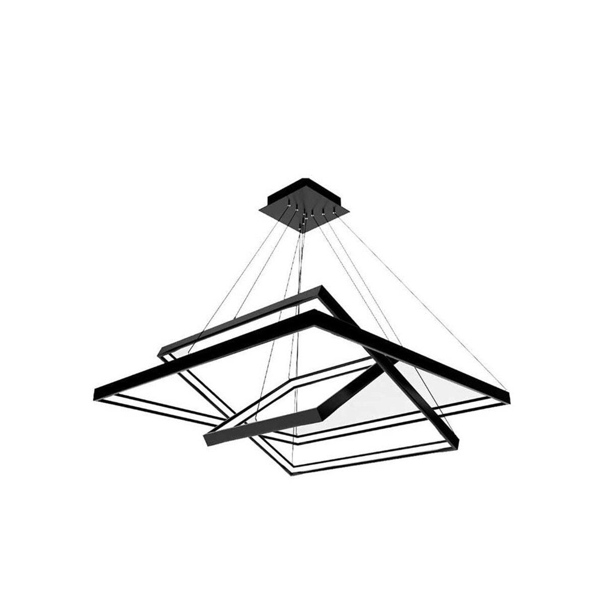 Forlife Linear Armatür 30-50-70Cm Kare Satürn 120W 6500K Beyaz FL-99075