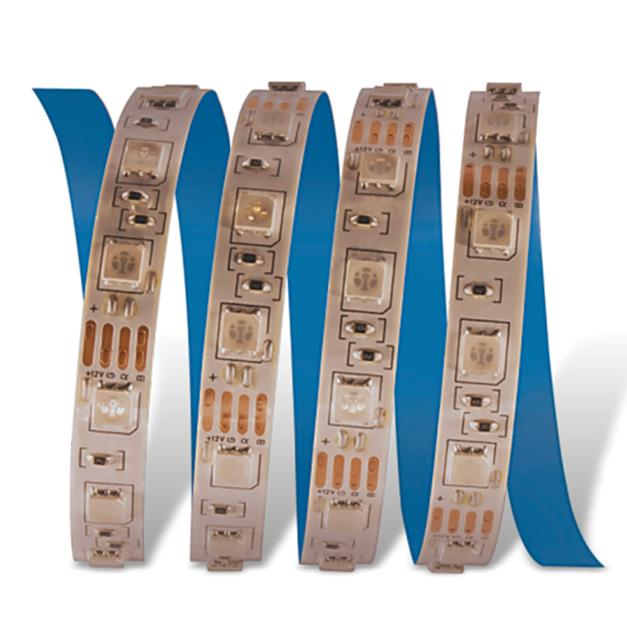 CATA CT-4545 3 Çipli Şerit LED İç Mekan 12V RGB  5 Metre