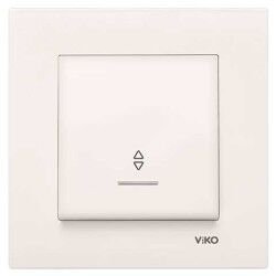 Viko Karre/Meridian Krem Işıklı Vavien Mekanizma (Çerçeve Hariç) 90967263