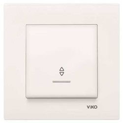 Viko Karre/Meridian Krem Işıklı Vavien Mekanizma (Çerçeve Hariç) 90967263