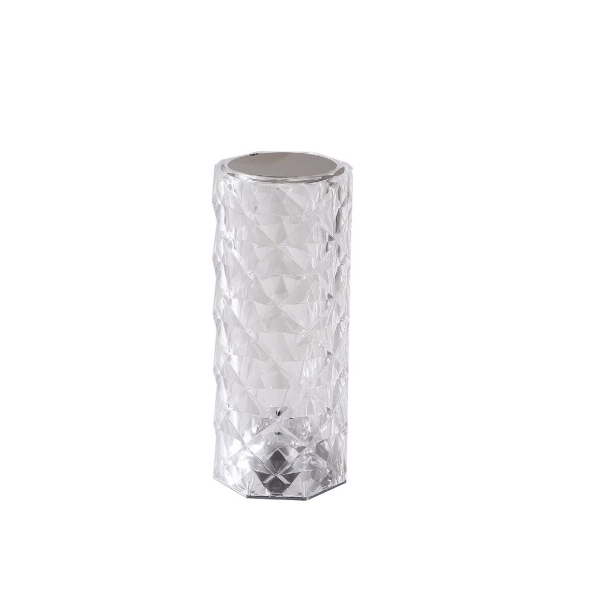 Forlife Kristal Şarjlı Led Masa Lambası ve Abajur FL-8077