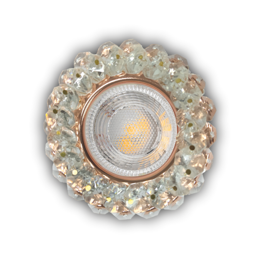 CATA CT-6596 Papatya Cam Spot (Ampul ve Duy Hariç)