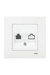 Viko Karre/Meridian Krem İkili Data Jacksız Mekanizma (Çerçeve Hariç) 90967262