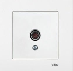 Viko Karre/Meridian Krem Müzik Yay Anahtar Mekanizma (Çerçeve Hariç) 90967254