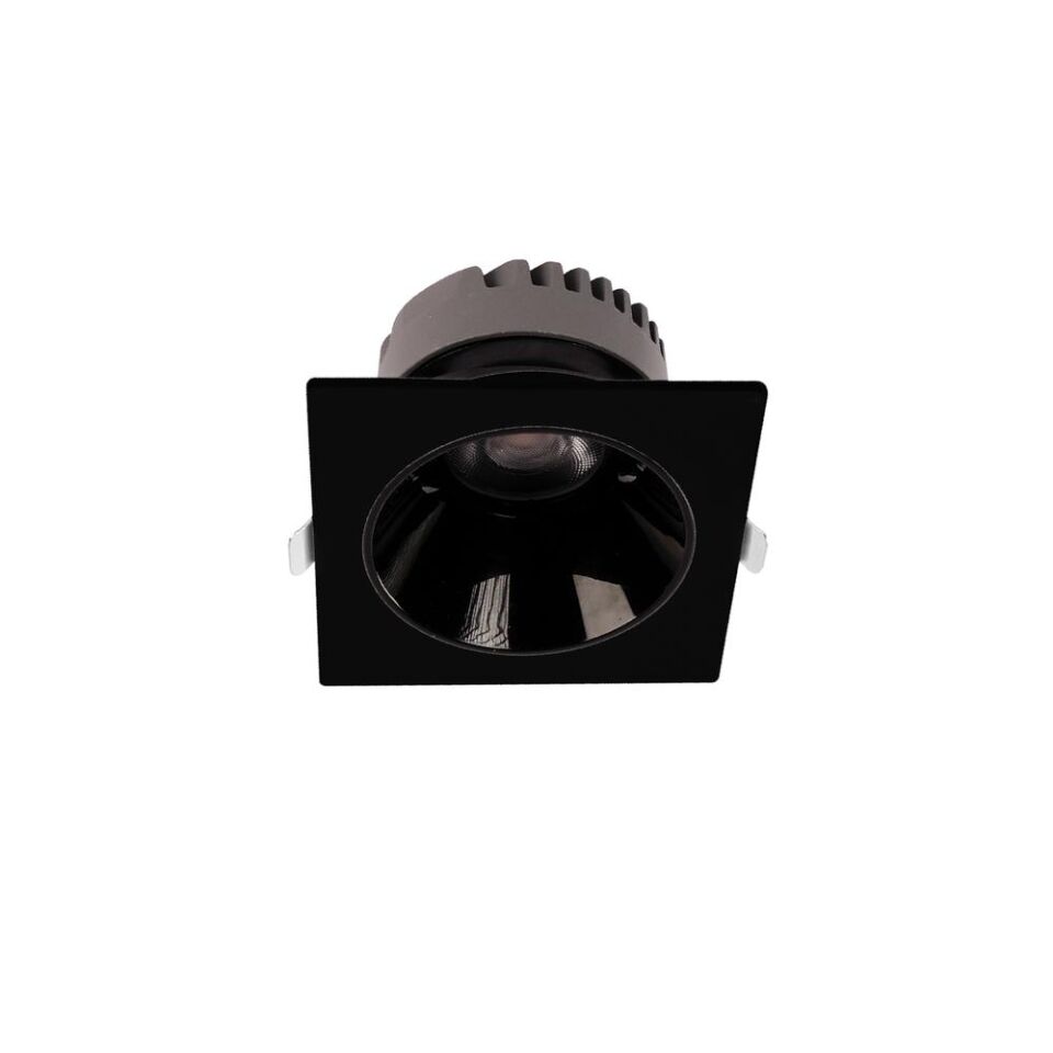 ACK AD10-02531 18w 6500K Siyah Reflektörlü Siyah LED Spot Sıva Altı