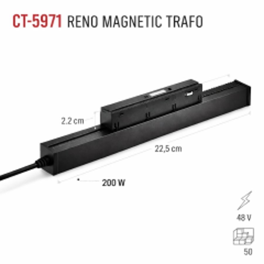 CATA CT-5971 Reno Magnetic Trafo 200W