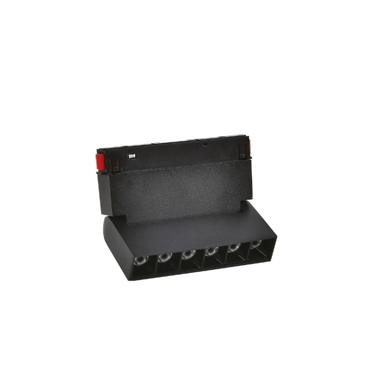 Forlife Siyah Kompakt Lensli Hareketli Magnet Armatür 6W 3200k Gün Işığı FL-6621