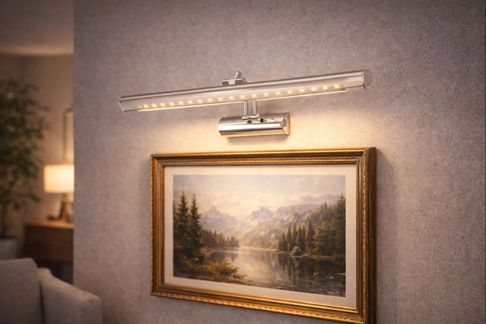 CATA CT-5212B 7W 6400K Beyaz Krom Renk Işık Kuğu LED Aplik