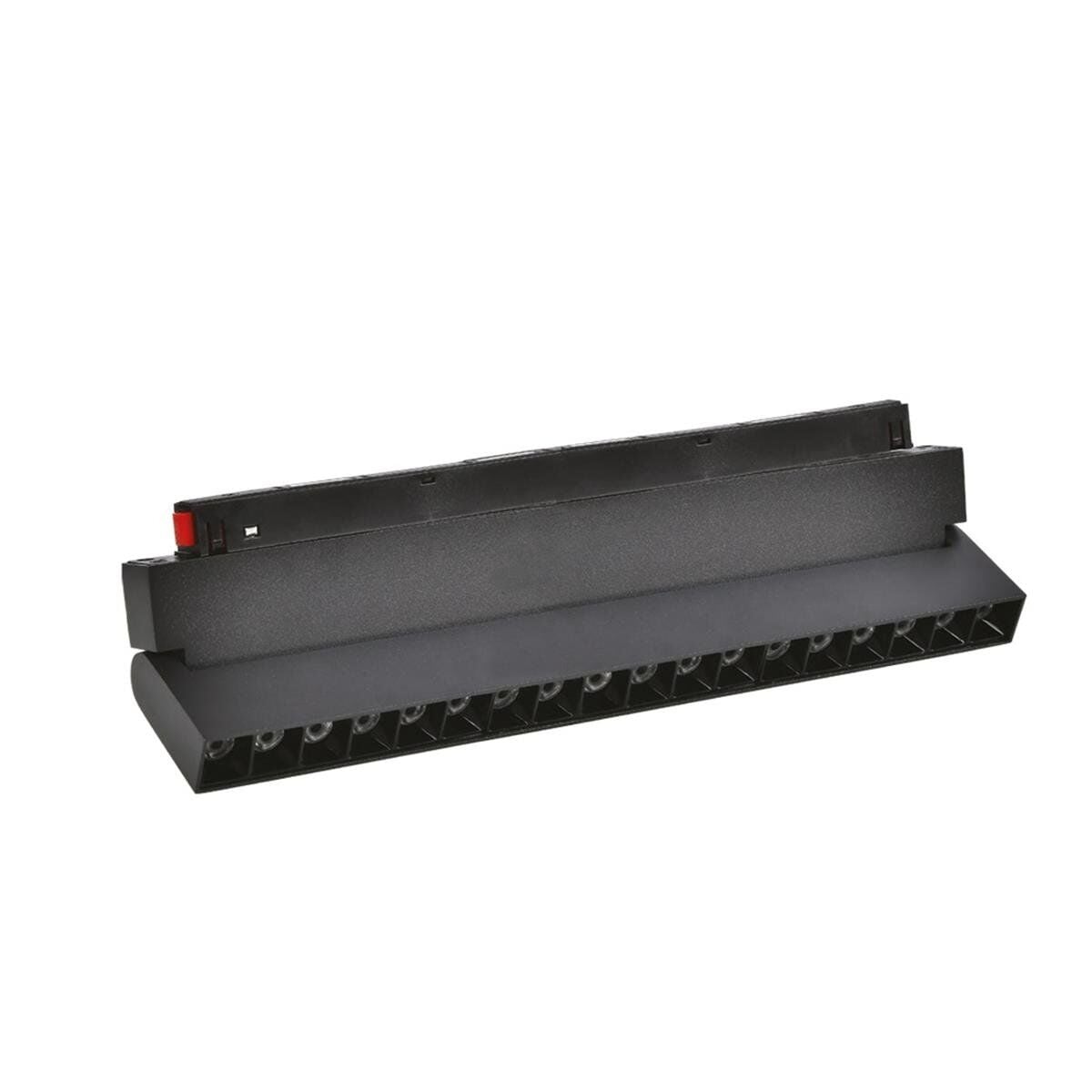 Forlife Siyah Kompakt Lensli Hareketli Magnet Armatür 18W 3200k Gün Işığı FL-6623