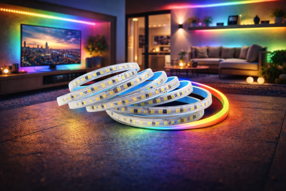 CATA CT-4497 220V 120 LED Amber Yapışkanlı 100 Metre