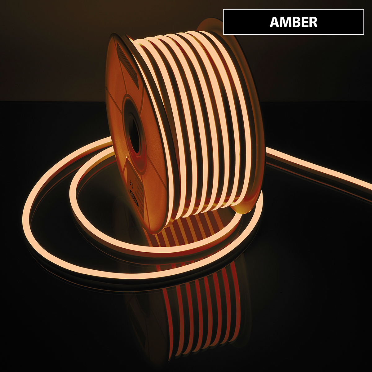 Jupiter LE220 A  Amber Işık 220 V İç/Dış Mekan Neon Şerit LED 50 Metre