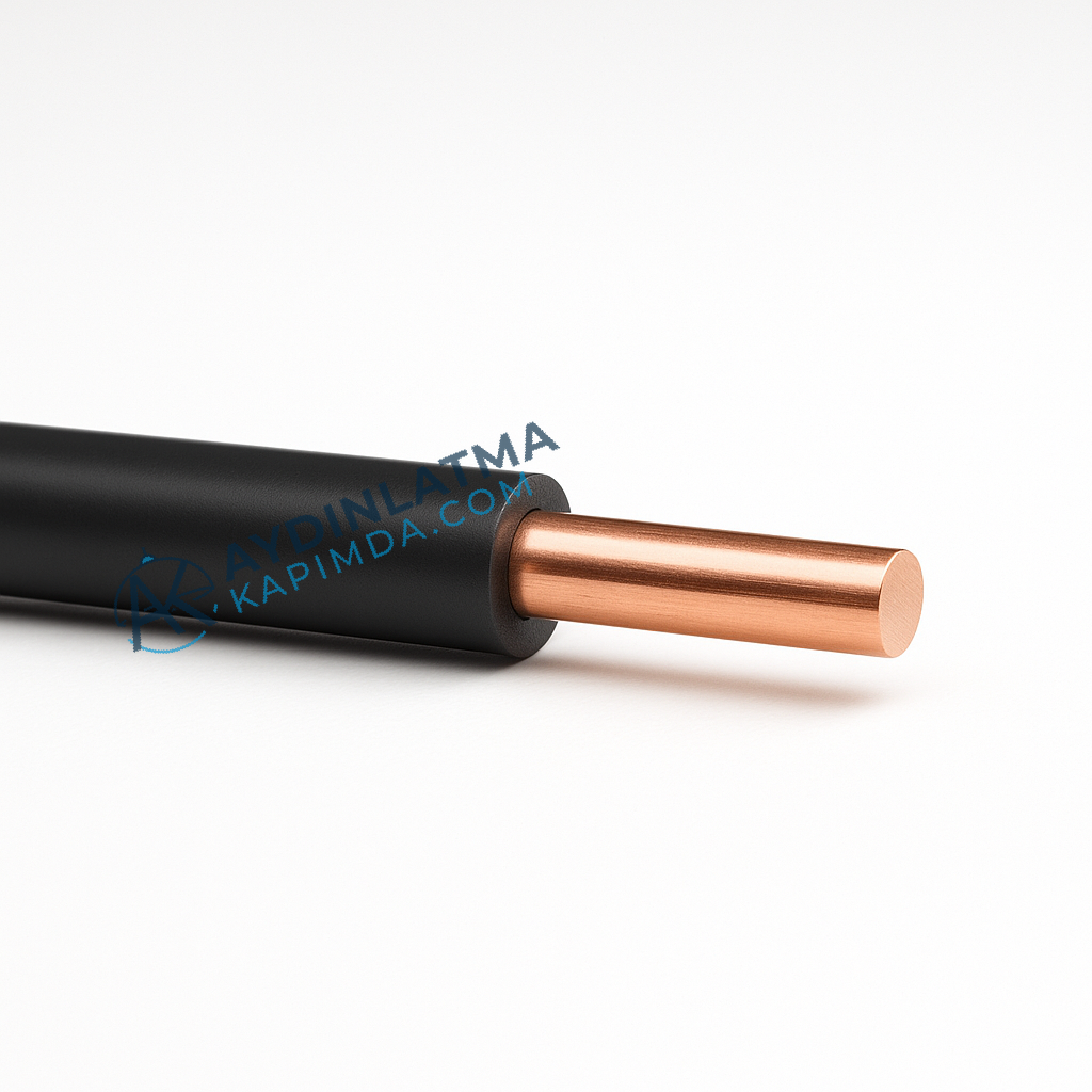 Öznur Kablo - 1,5 mm NYA - Siyah 100 Metre