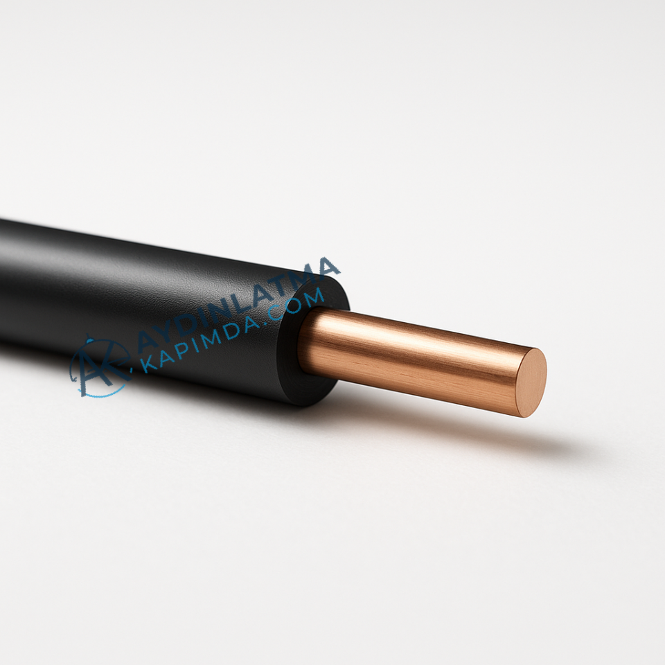 Öznur Kablo - 2,5 mm NYA - Siyah 100 Metre