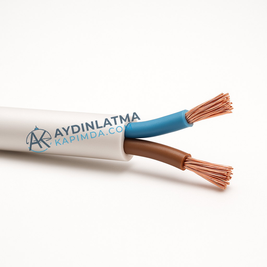 Öznur Kablo - 2x1,5 mm NYM Antigron 100 Metre
