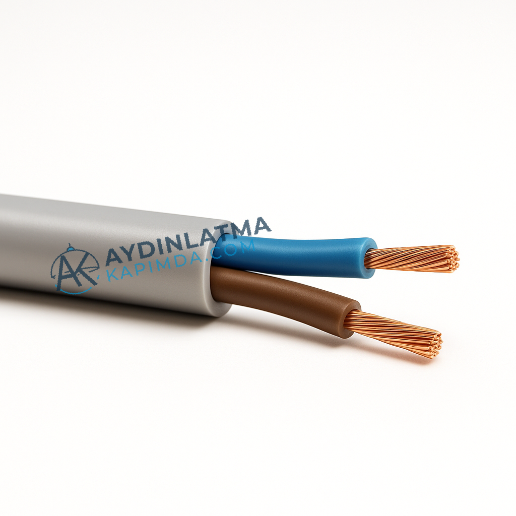 Öznur Kablo - 2x1,5 mm NHXMH Halogen Free 100 Metre