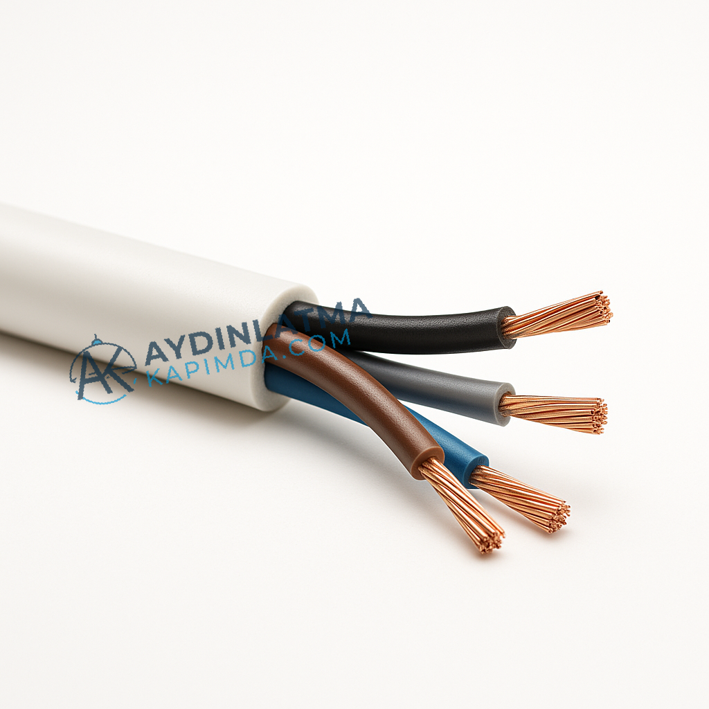Öznur Kablo - 4X0.75 H052XZ1-F TTR Halogen Free Kablo 100 Metre