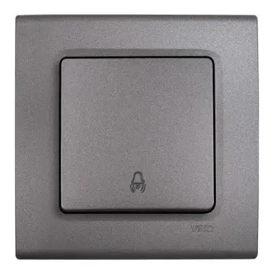 Viko Linnera Life Granit Grisi Zil Anahtarı (Çerçeve Hariç) 90442006