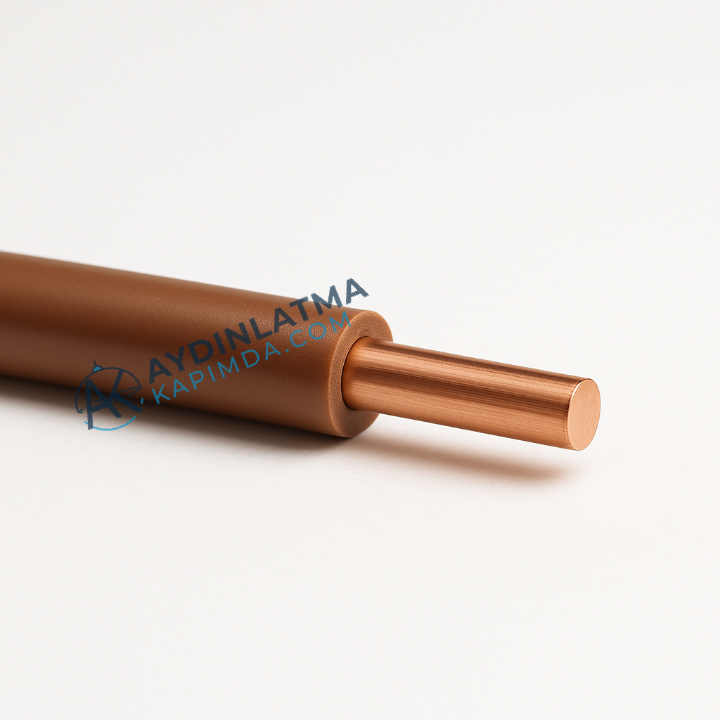 Öznur Kablo - 6 mm NYA Kahve 100 Metre