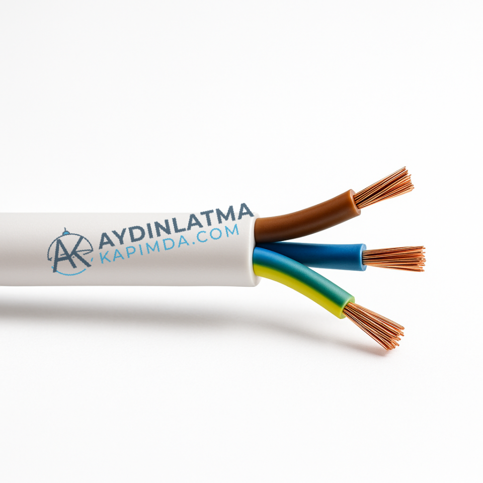 Öznur Kablo - 3x1,5 mm NYM Antigron 100 Metre