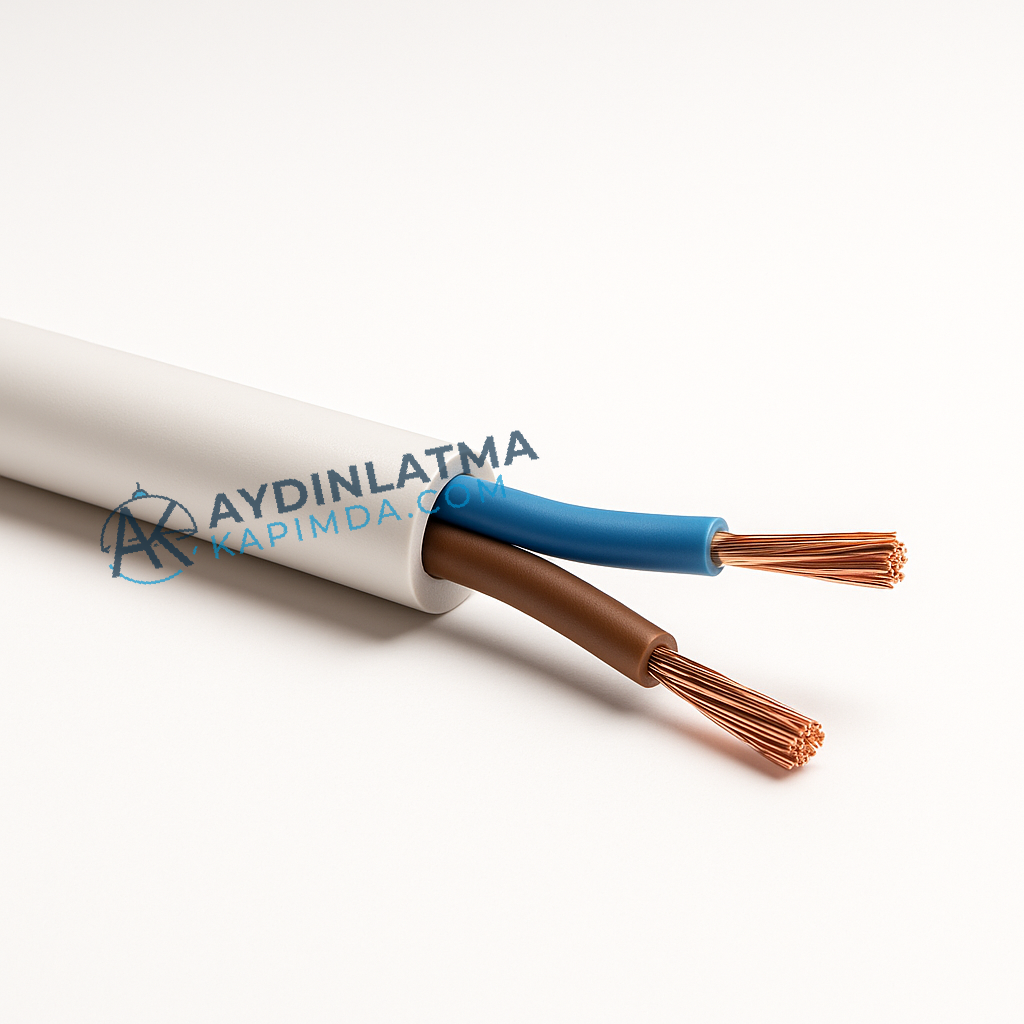 Öznur Kablo - 2x2,5 mm NYM Antigron 100 Metre