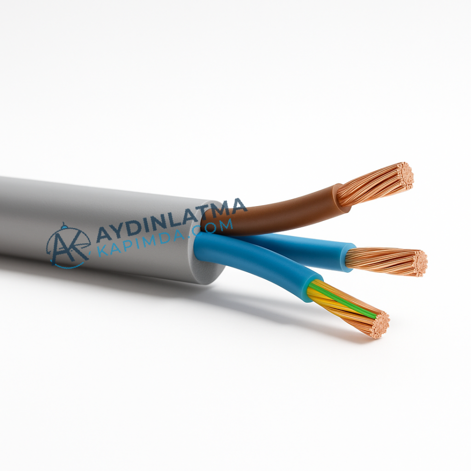 Öznur Kablo - 3x1,5 mm NHXMH Halogen Free 100 Metre