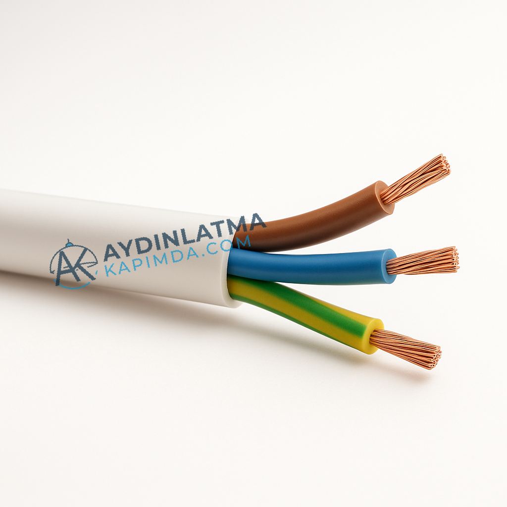 Öznur Kablo - 3X1.5 H052XZ1-F TTR Halogen Free Kablo 100 Metre
