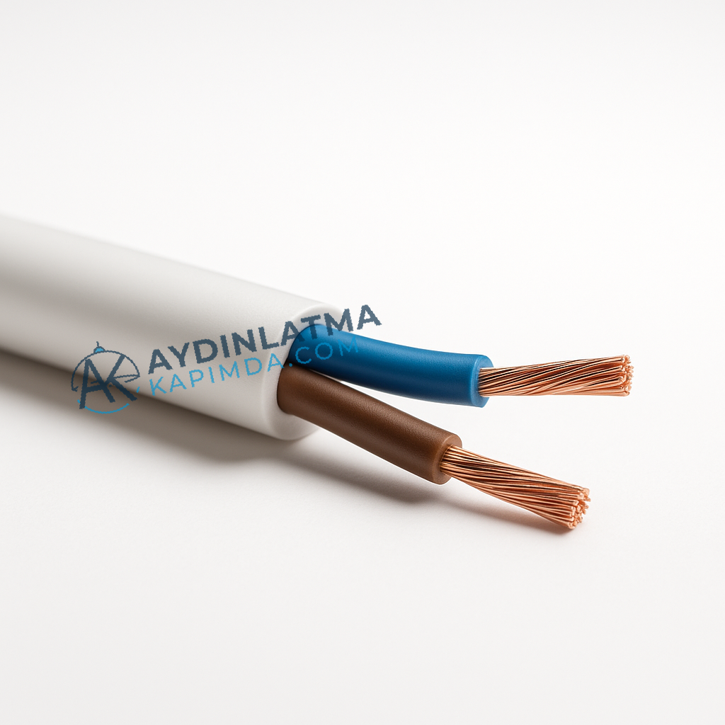 Öznur Kablo - 2X2.5 H052XZ1-F TTR Halogen Free Kablo 100 Metre