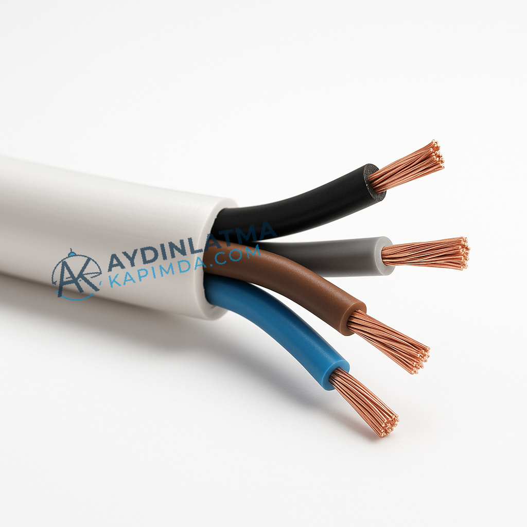 Öznur Kablo - 4X1.5 H052XZ1-F TTR Halogen Free Kablo 100 Metre