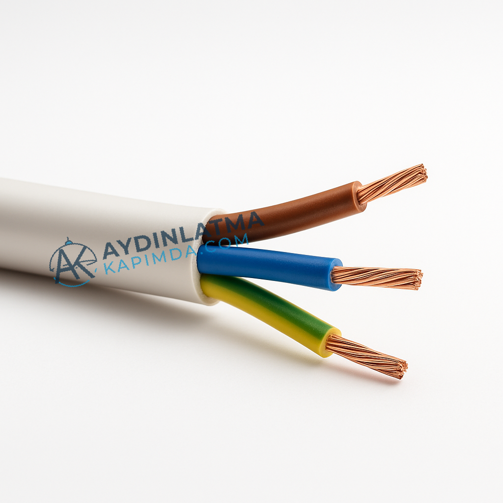 Öznur Kablo - 3x2,5 mm NYM Antigron 100 Metre