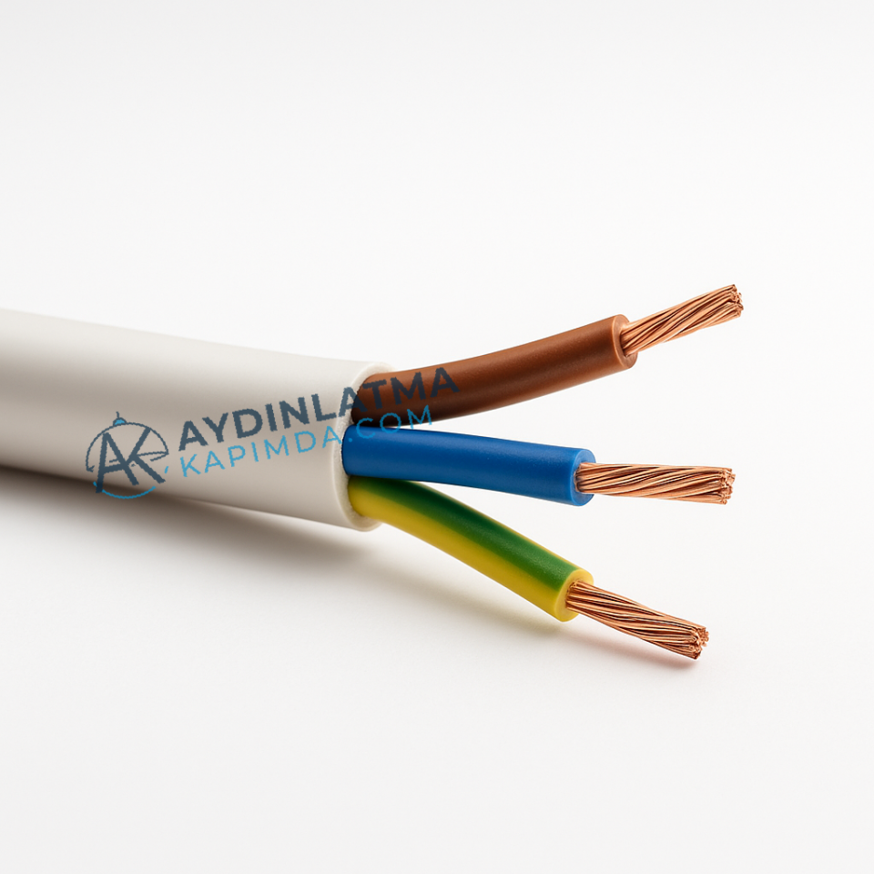 Öznur Kablo - 3x2,5 mm NYM Antigron 100 Metre