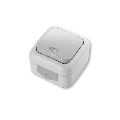 Viko Palmiye Gri Light Işıklı 90555514