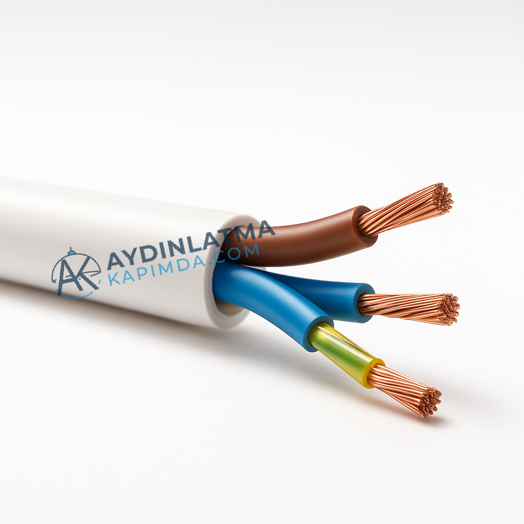 Öznur Kablo - 3X2.5 H052XZ1-F TTR Halogen Free Kablo 100 Metre