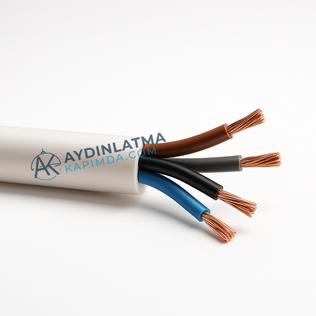 Öznur Kablo - 4X2.5 H052XZ1-F TTR Halogen Free Kablo 100 Metre