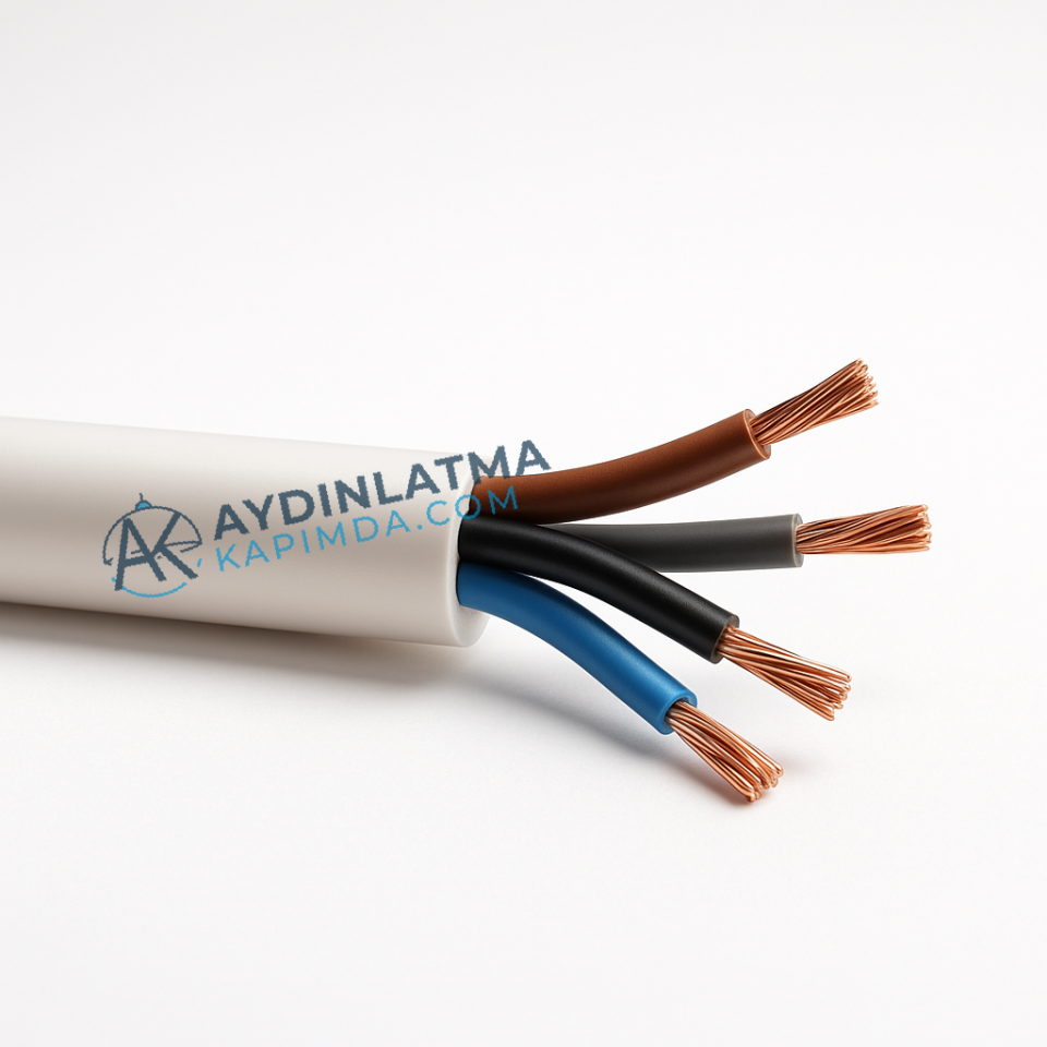 Öznur Kablo - 4X2.5 H052XZ1-F TTR Halogen Free Kablo 100 Metre